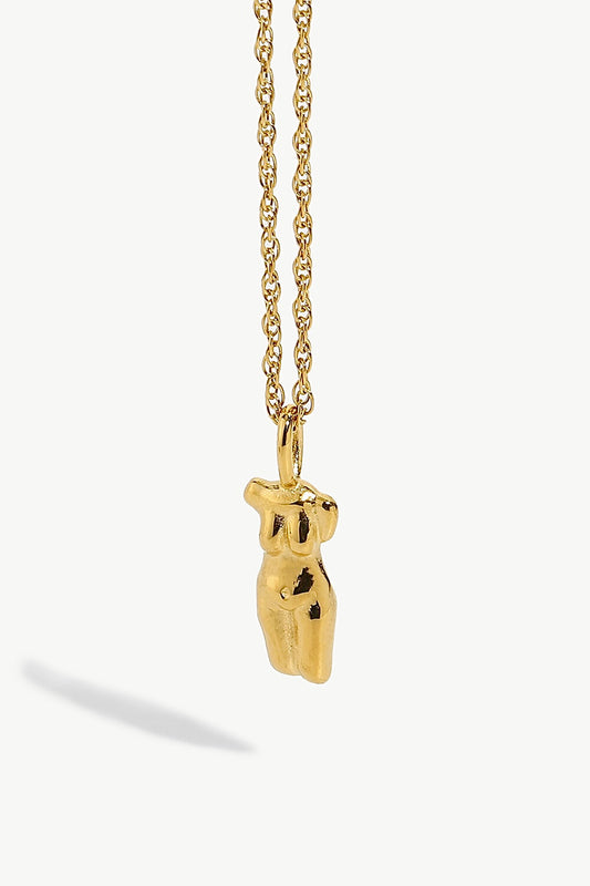 Grateful For You Pendant Chain Necklace  Necklaces- Doll Fits