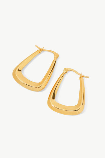 18K Gold-Plated Geometric Earrings  Earrings- Doll Fits
