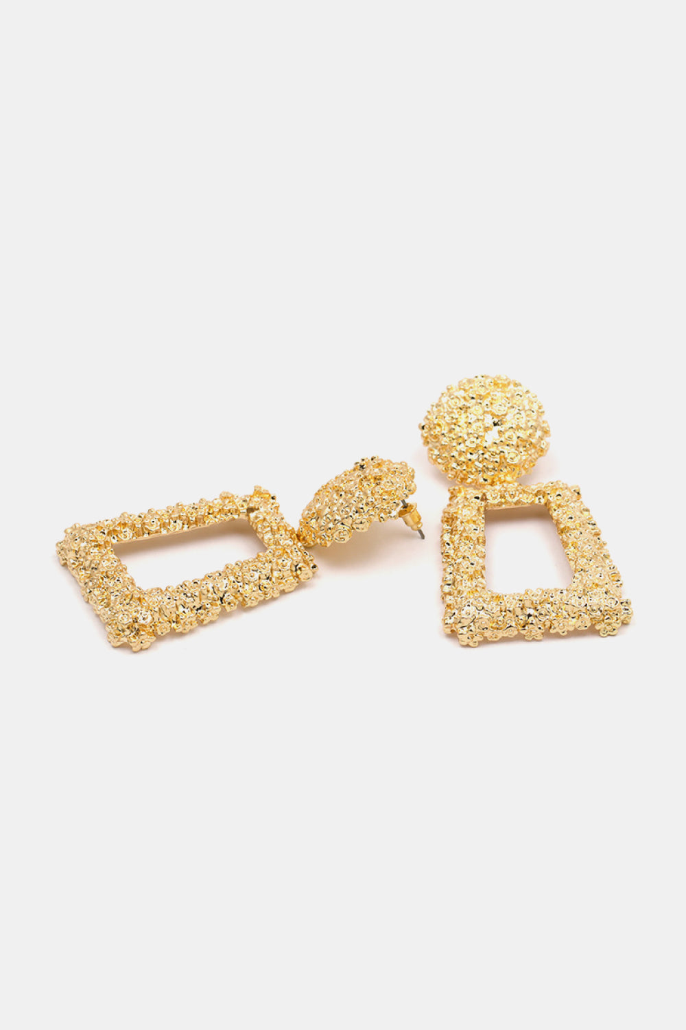Geometrical Shape Zinc Alloy Dangle Earrings  Earrings- Doll Fits