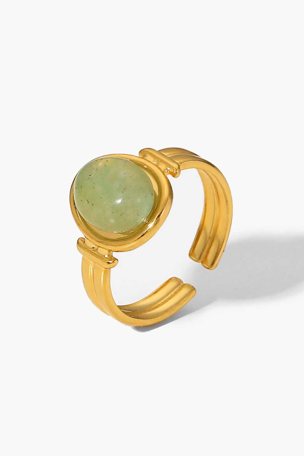 18K Gold Plated Open Ring  Rings- Doll Fits