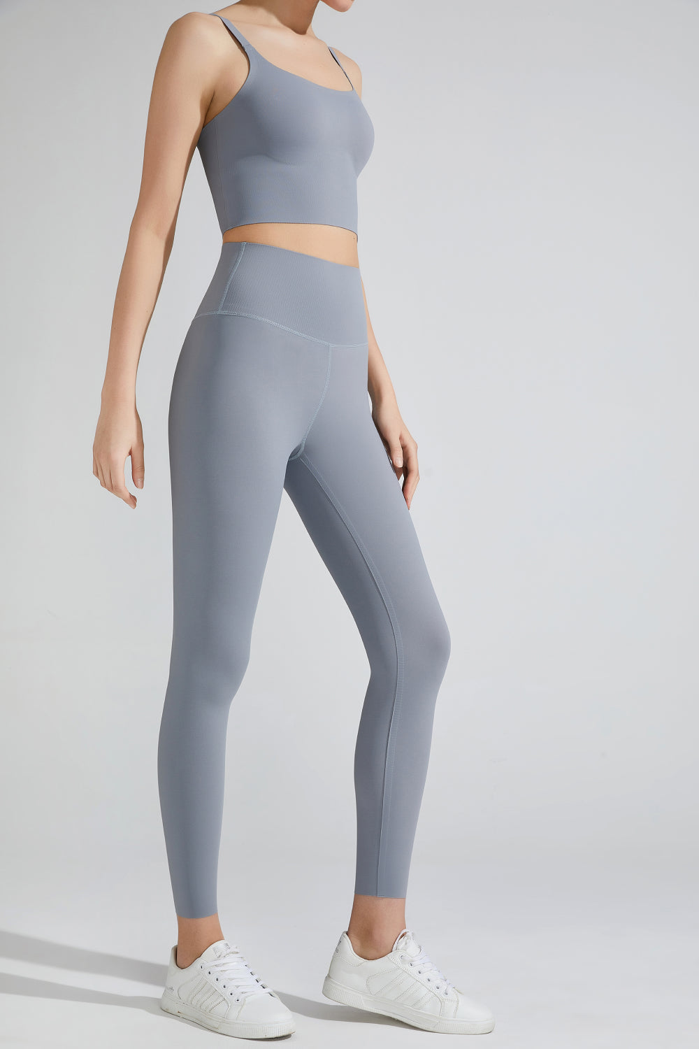 Wide Waistband Sports Leggings  Activewear- Doll Fits