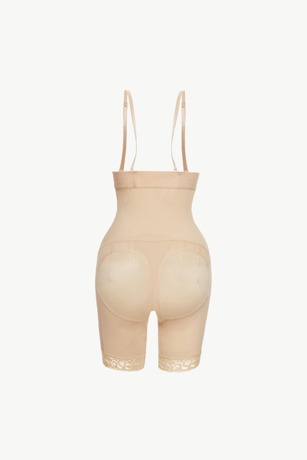 Full Size Hook-and-Eye Lace Trim Shaping Bodysuit  Shapewear- Doll Fits