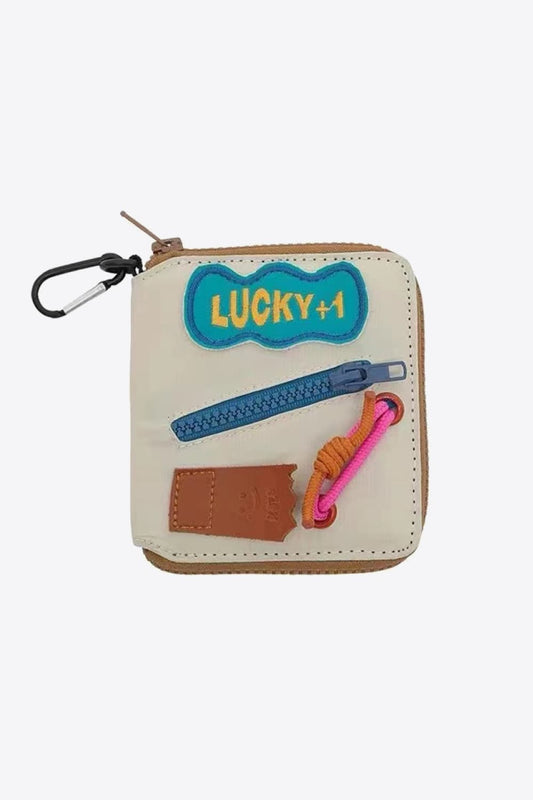 LUCKY PU Leather Wallet  Handbags- Doll Fits
