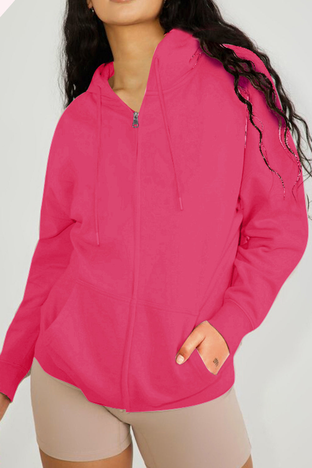 Simply Love Full Size Angel Wings Graphic Hoodie  - Doll Fits