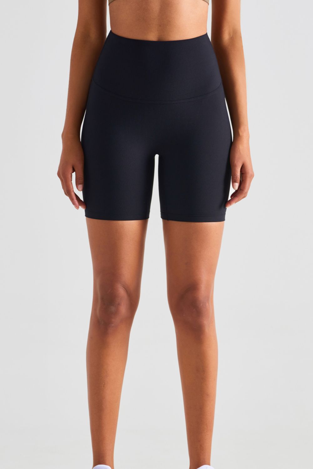 Wide Waistband Sports Shorts  Activewear- Doll Fits