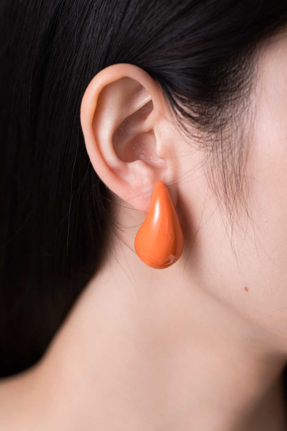 Big Size Water Drop Brass Earrings  Earrings- Doll Fits