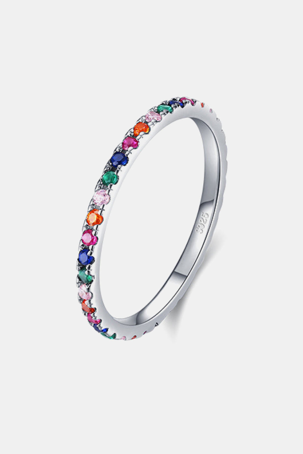 925 Sterling Silver Cubic Zirconia Ring  Rings- Doll Fits