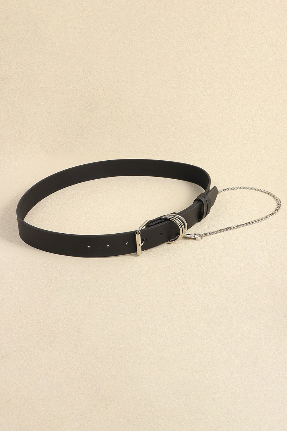 PU Leather Alloy Chain Belt  - Doll Fits