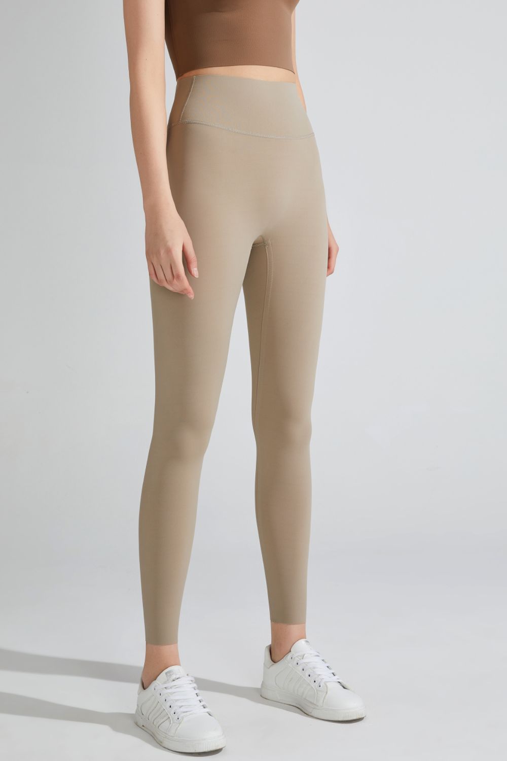 High Waist Breathable Sports Leggings  Activewear- Doll Fits