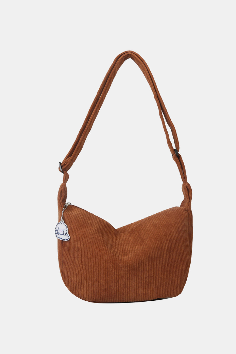 Large Corduroy Shoulder Bag  Handbags- Doll Fits