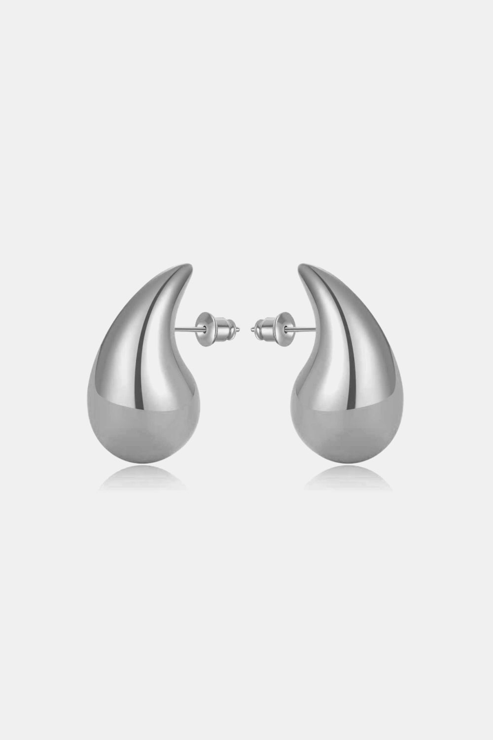 Big Size Water Drop Brass Earrings  Earrings- Doll Fits