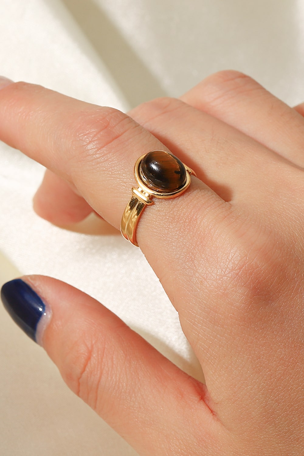 18K Gold Plated Open Ring  Rings- Doll Fits