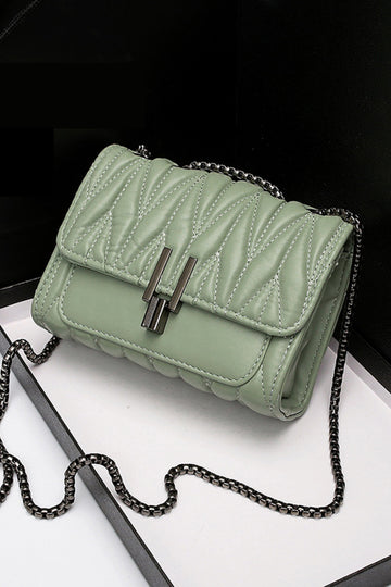 PU Leather Crossbody Bag  Handbags- Doll Fits
