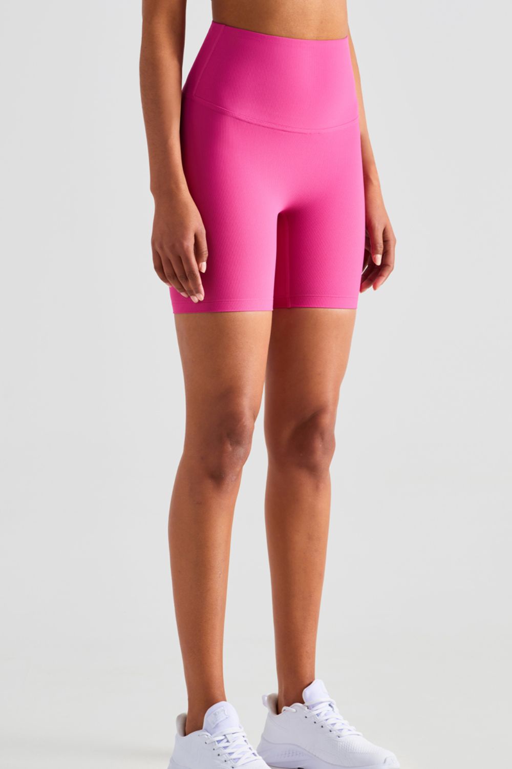 Wide Waistband Sports Shorts  Activewear- Doll Fits