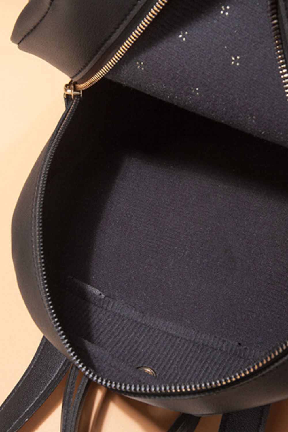 Studded PU Leather Backpack  Handbags- Doll Fits