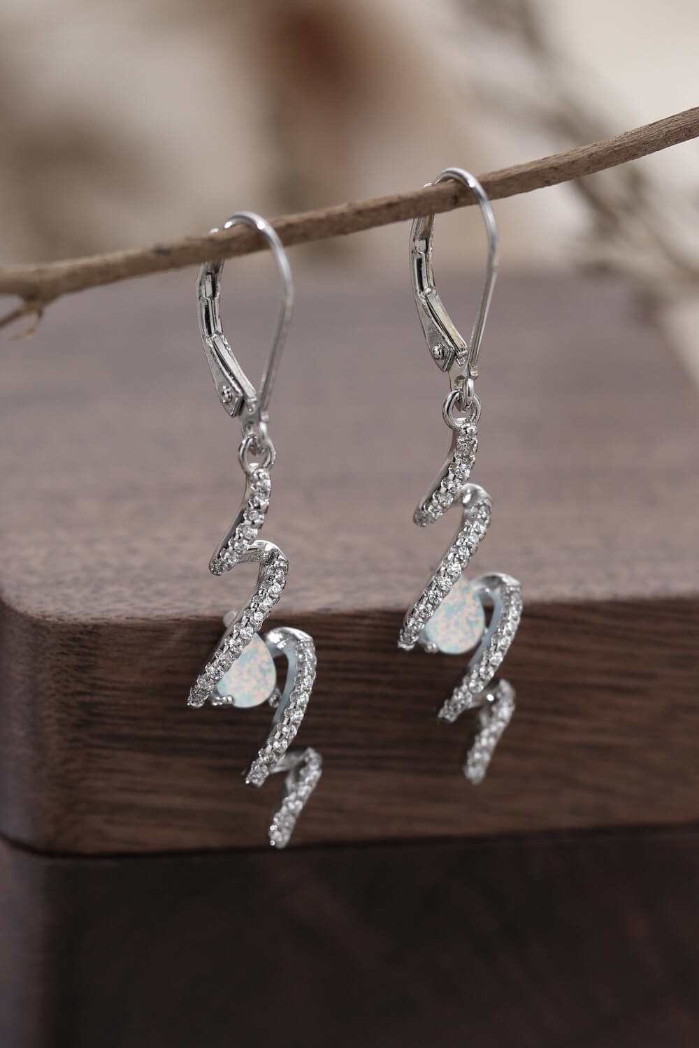 Twisted Opal Drop Earrings  Earrings- Doll Fits