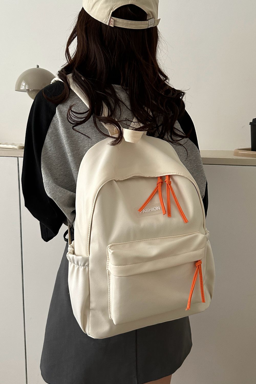 Nylon Large Backpack  - Doll Fits