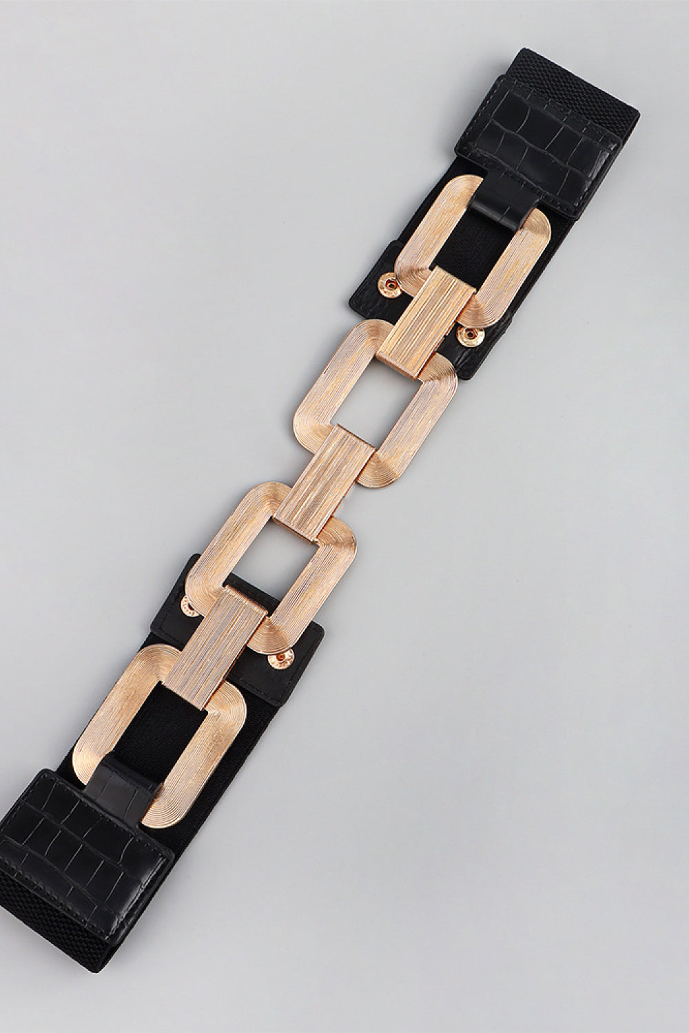 Fashion Geometric Elastic Belt  Belts- Doll Fits