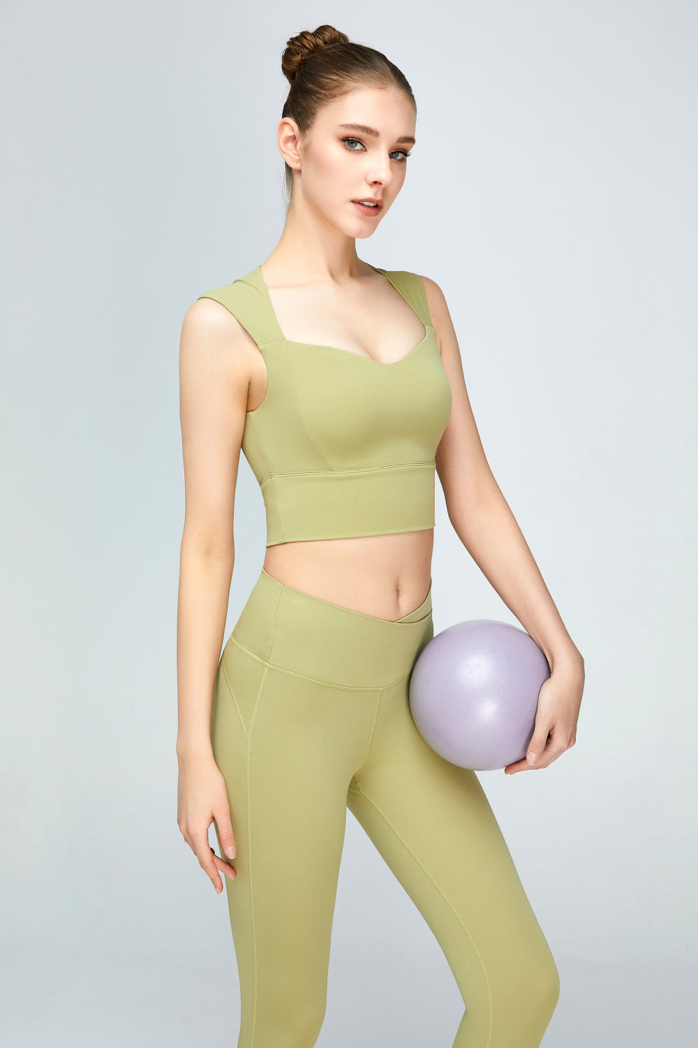Sweat Absorbing Sleeveless Sports Bra  - Doll Fits