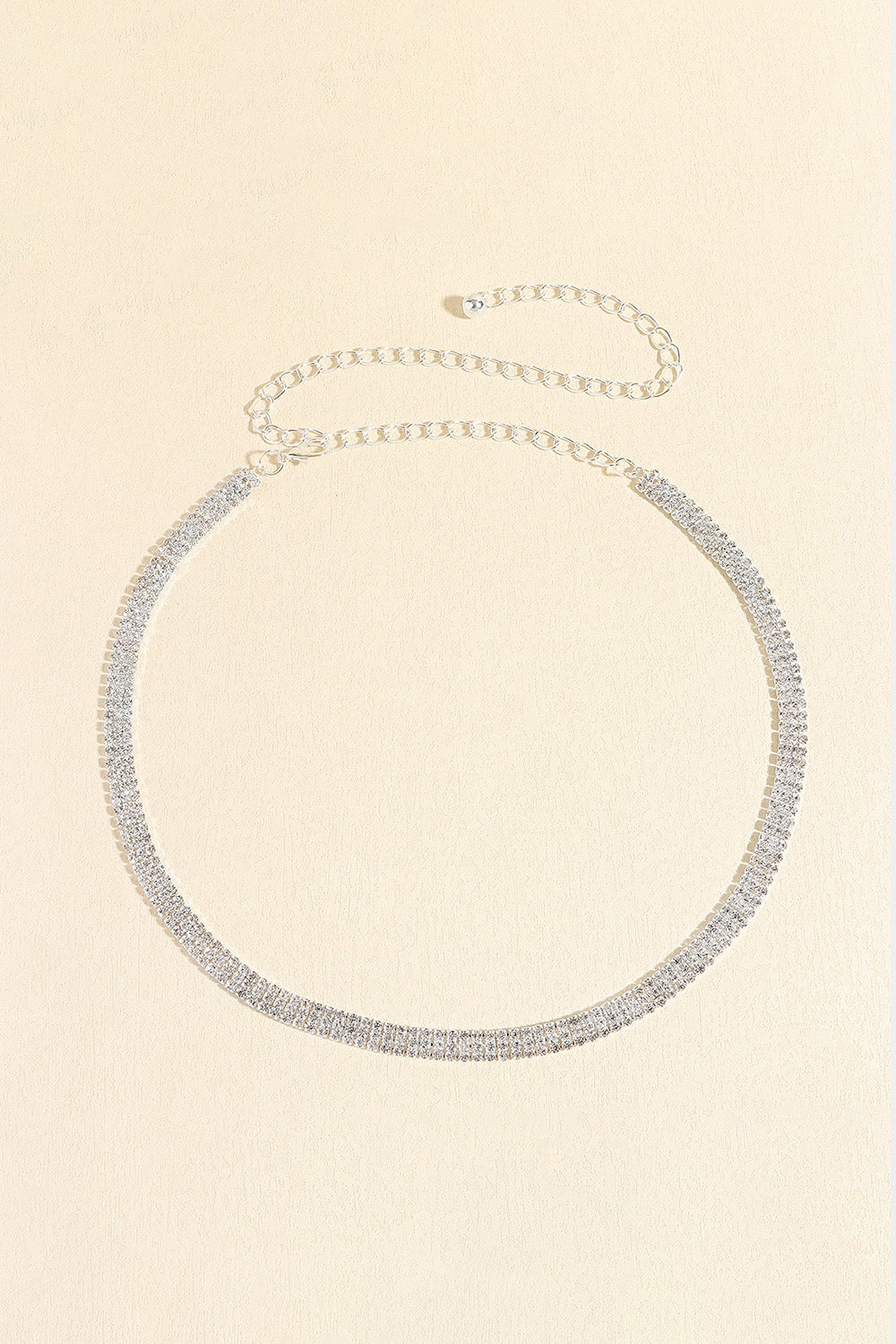 Rhinestones Alloy Belt  - Doll Fits