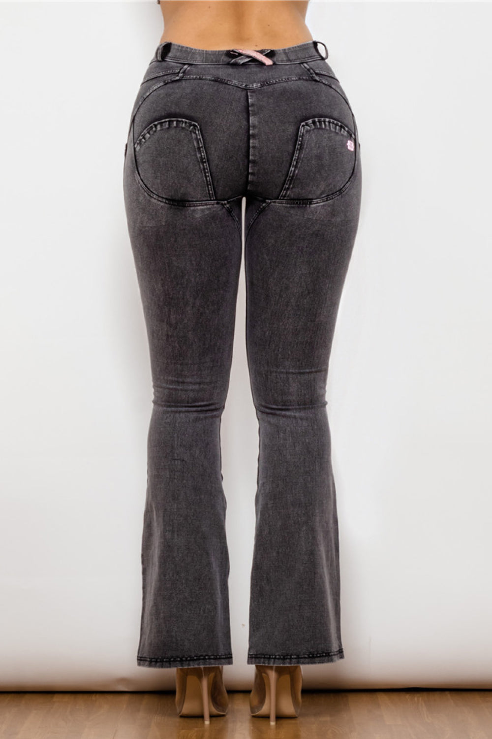 Two-Button Flare Jeans  Pants- Doll Fits