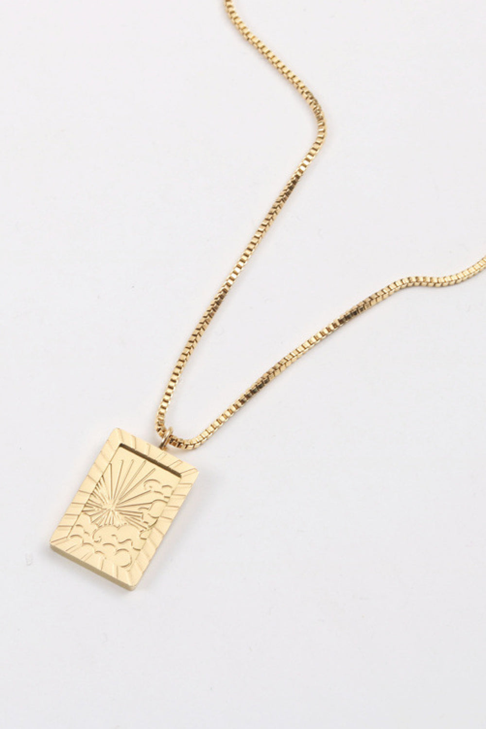 Stainless Steel 18K Gold-Plated Necklace  Necklaces- Doll Fits