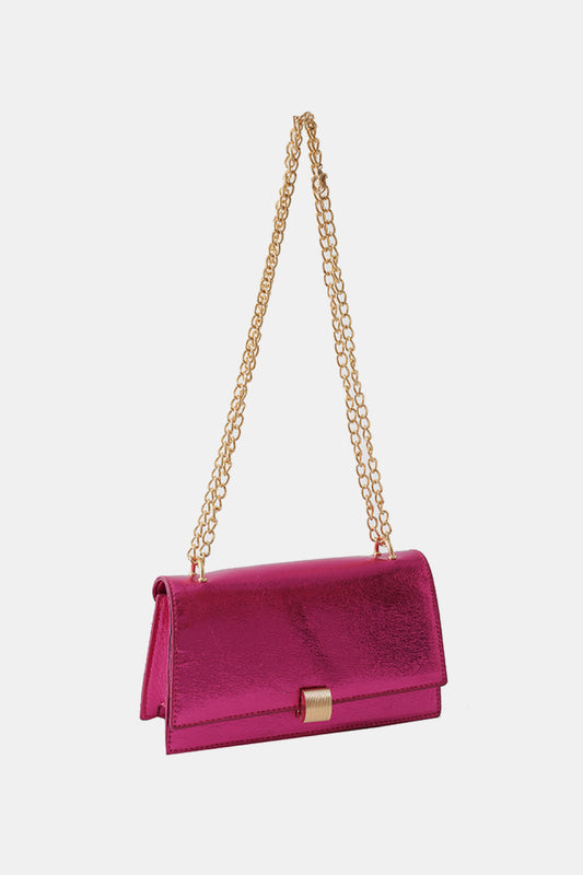 PU Leather Crossbody Bag  - Doll Fits