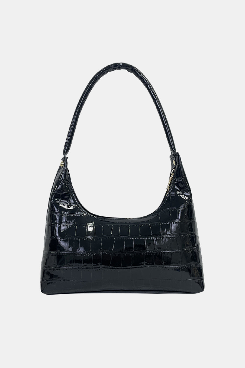 Textured PU Leather Shoulder Bag  - Doll Fits