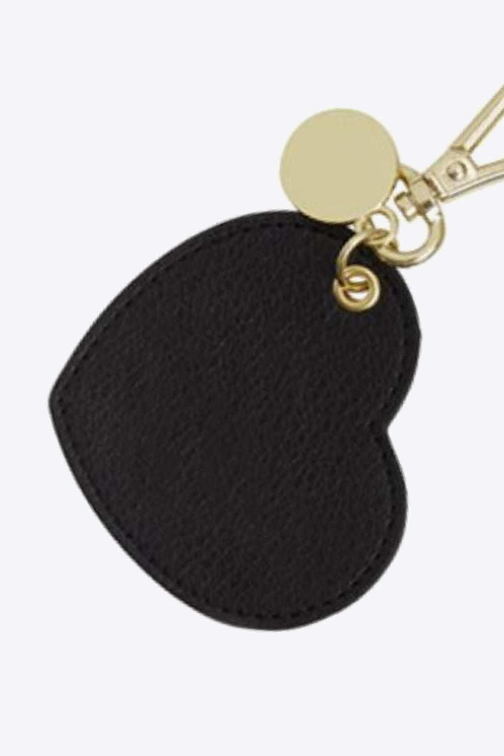 Assorted 4-Pack Heart Shape PU Leather Keychain  Keychains- Doll Fits