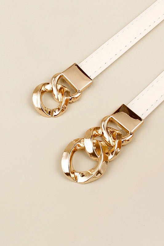 PU Skinny Belt  Belts- Doll Fits