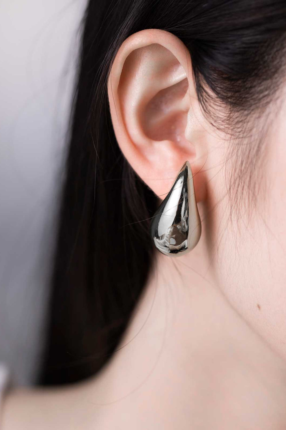 Big Size Water Drop Brass Earrings  Earrings- Doll Fits