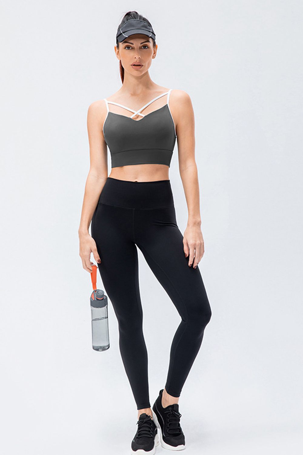 Wide Waistband Slim Fit Active Leggings  Activewear- Doll Fits