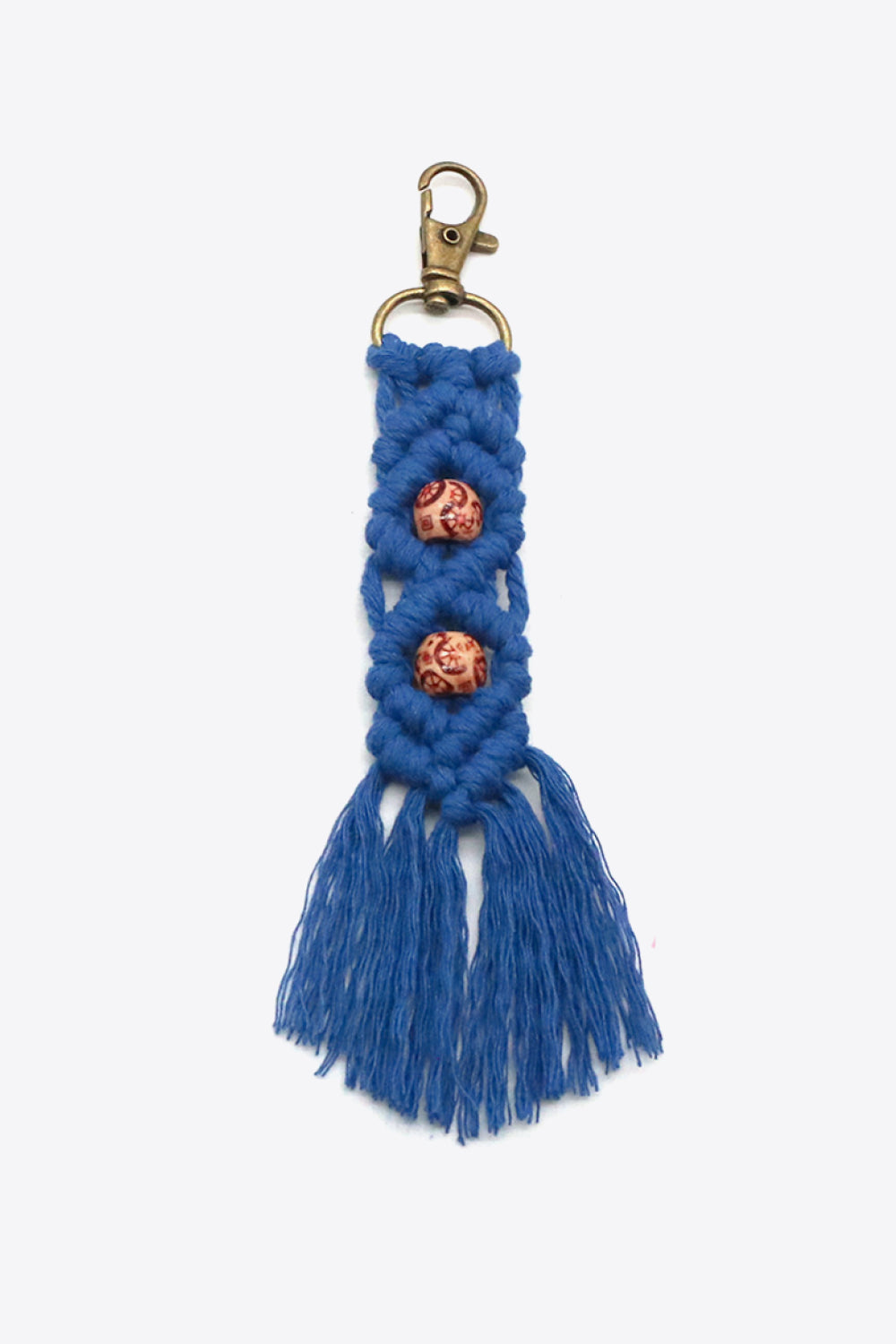 Assorted 4-Pack Handmade Macrame Fringe Keychain  Keychains- Doll Fits