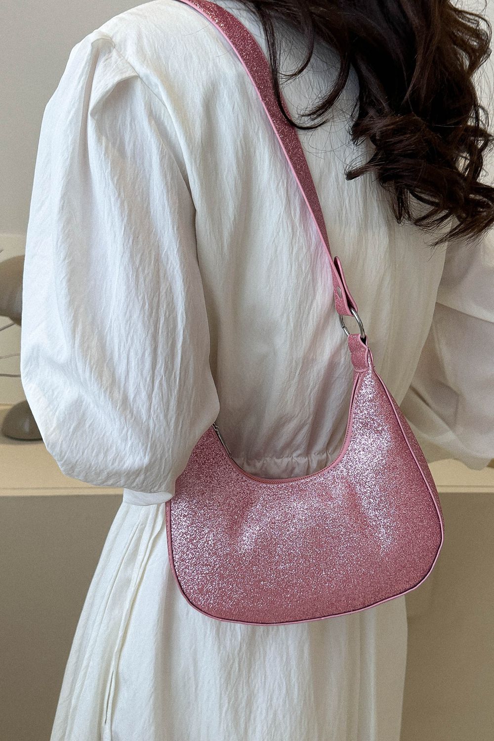 Small Glitter Shoulder Bag  Handbags- Doll Fits