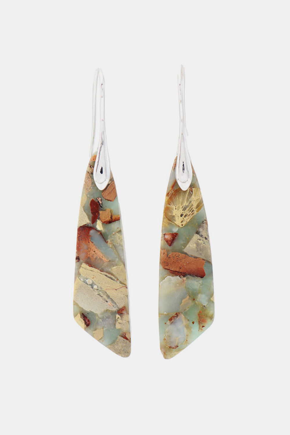 Handmade Natural Stone Dangle Earrings  Earrings- Doll Fits
