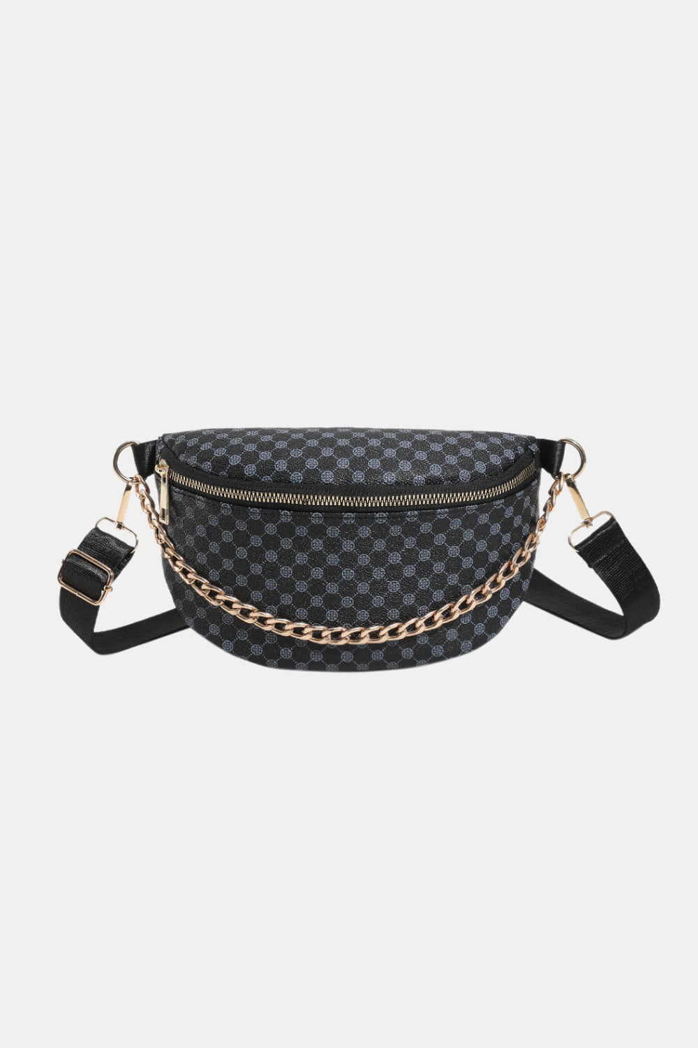 Printed PU Leather Sling Bag  - Doll Fits