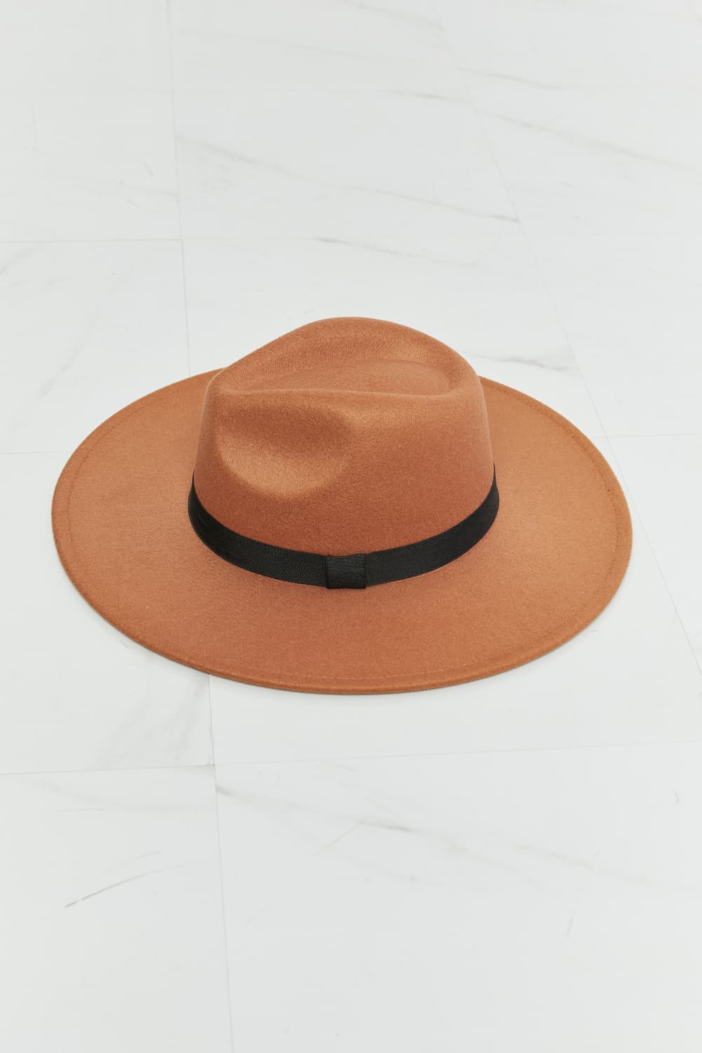 Fame Enjoy The Simple Things Fedora Hat  Hats- Doll Fits