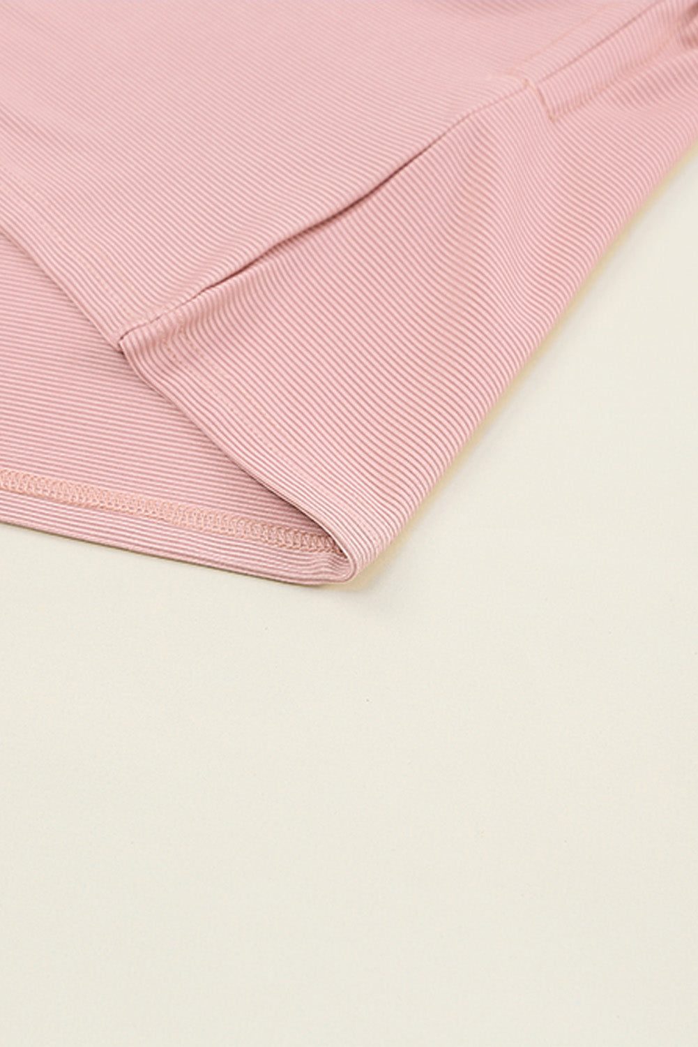 Ribbed Drawstring Dolman Sleeve Top  Shirts & Tops- Doll Fits