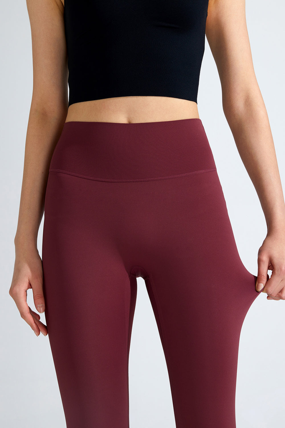 High Waist Breathable Sports Leggings  Activewear- Doll Fits