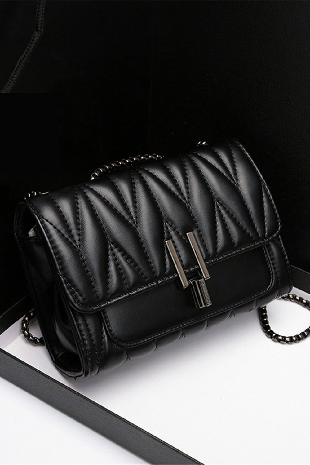 PU Leather Crossbody Bag  Handbags- Doll Fits