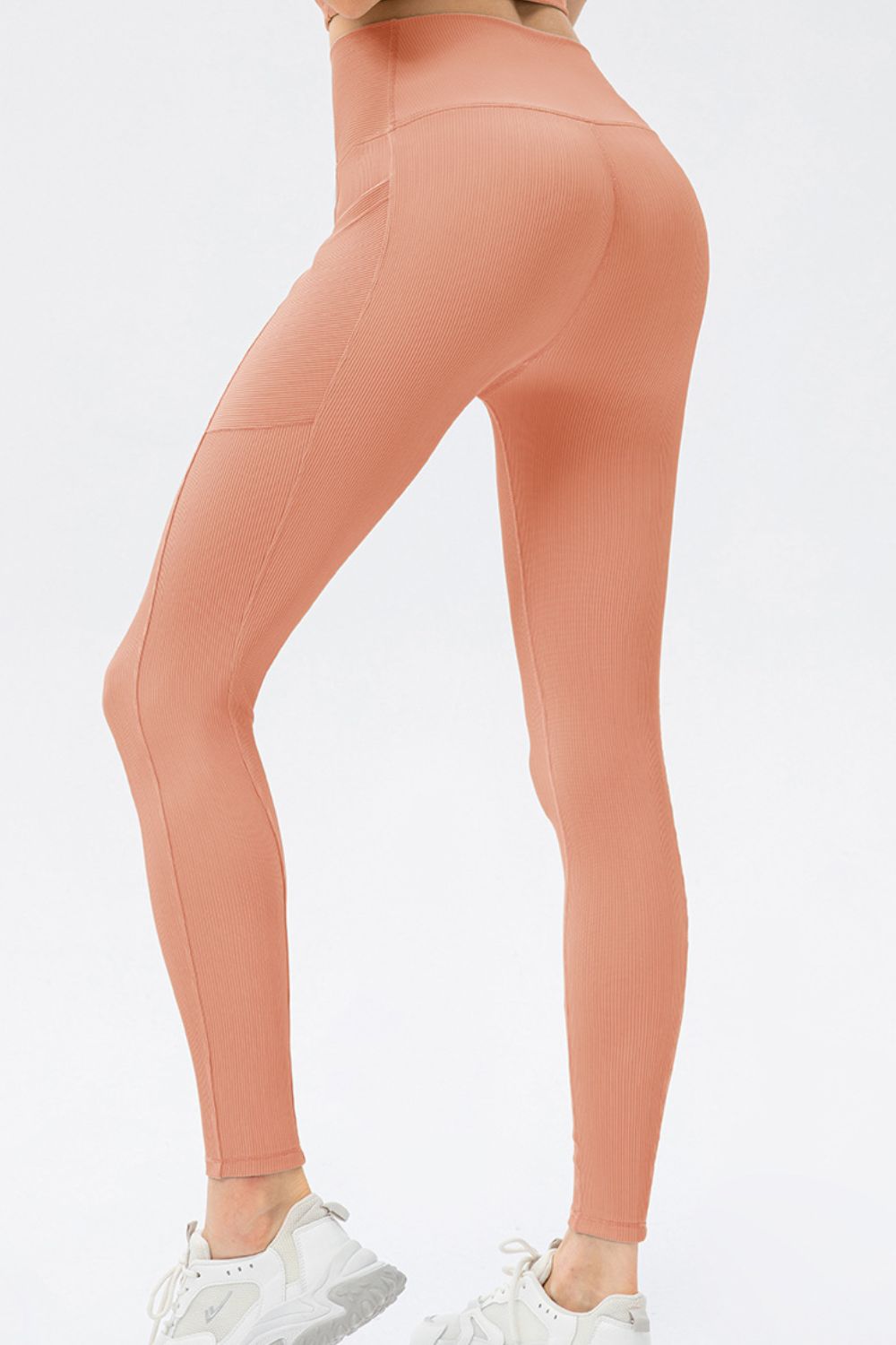 V Shape Waistband Slim Fit Long Sports Pants  - Doll Fits