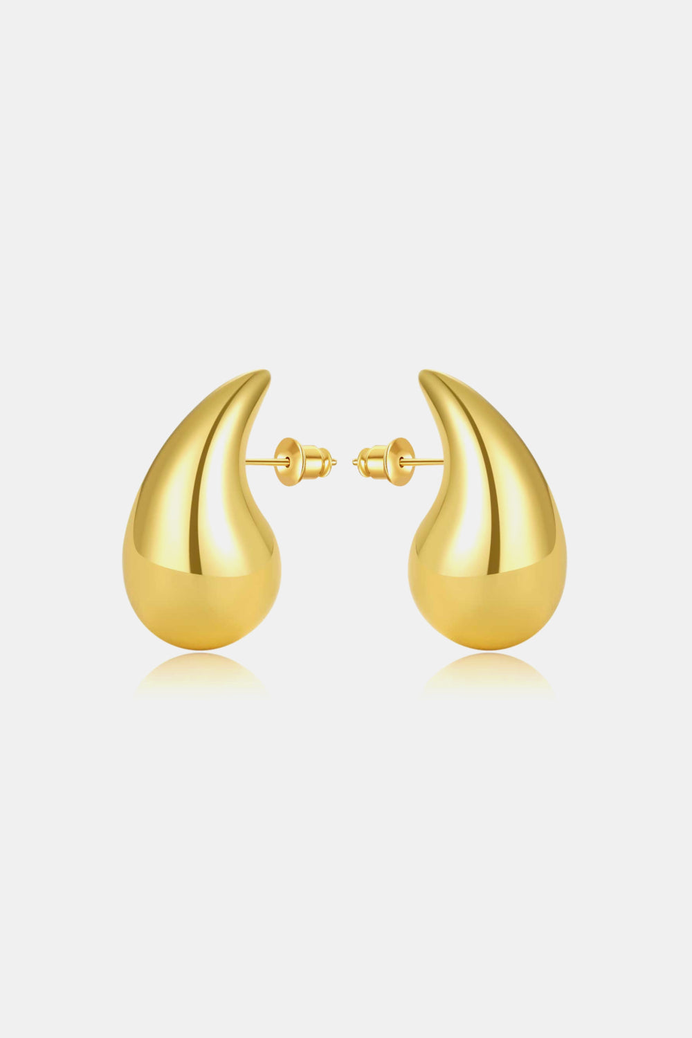 Water Drop Brass Earrings  Earrings- Doll Fits