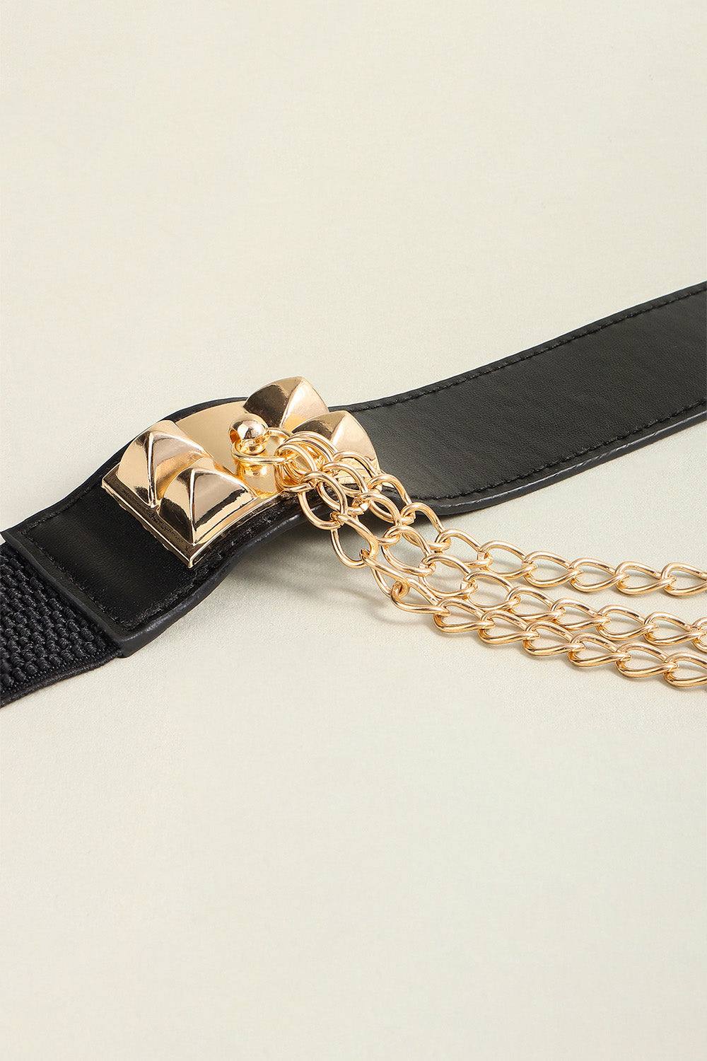 Elastic Belt with Chain  Belts- Doll Fits