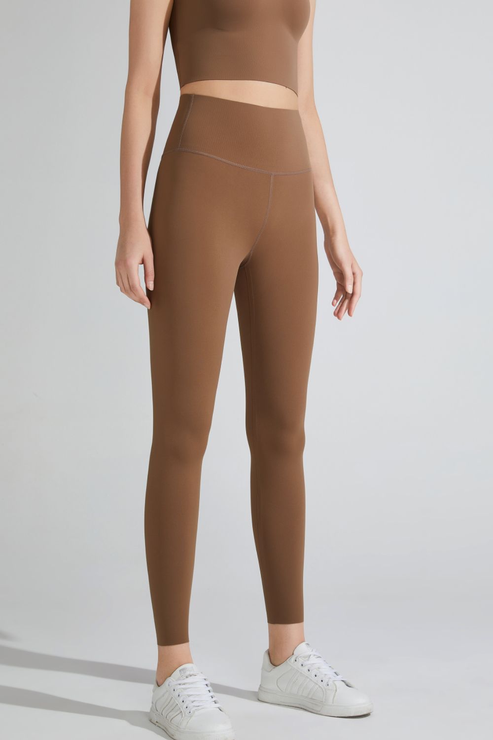 Wide Waistband Sports Leggings  Activewear- Doll Fits