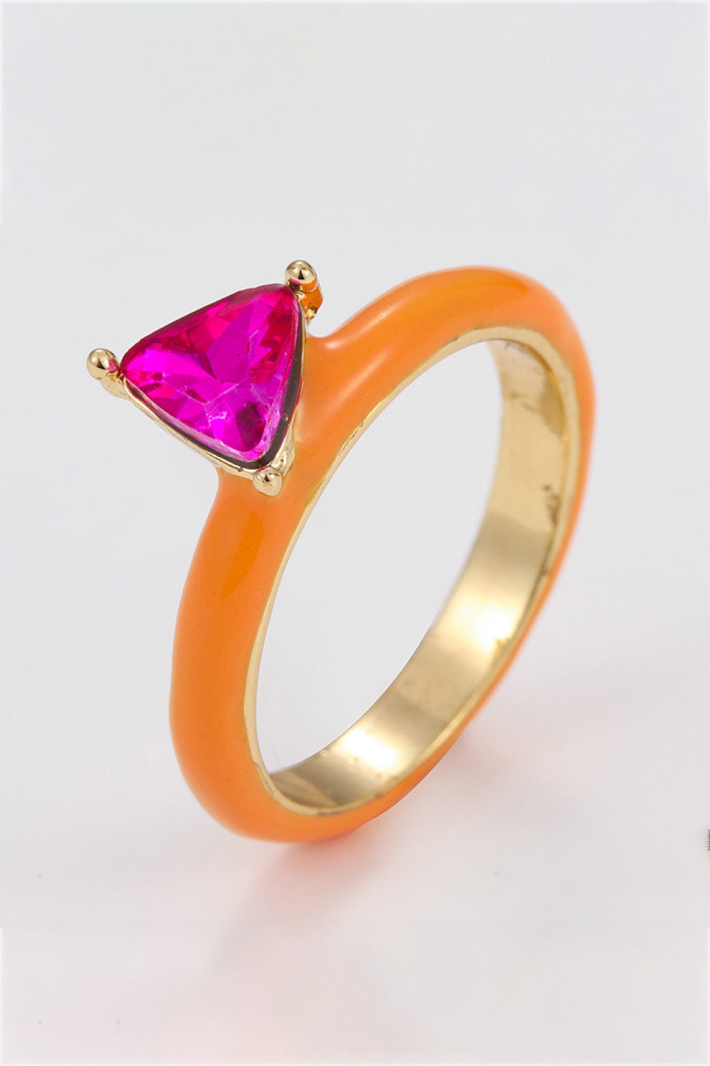 Sweet Beginnings Glass Stone Ring  Rings- Doll Fits