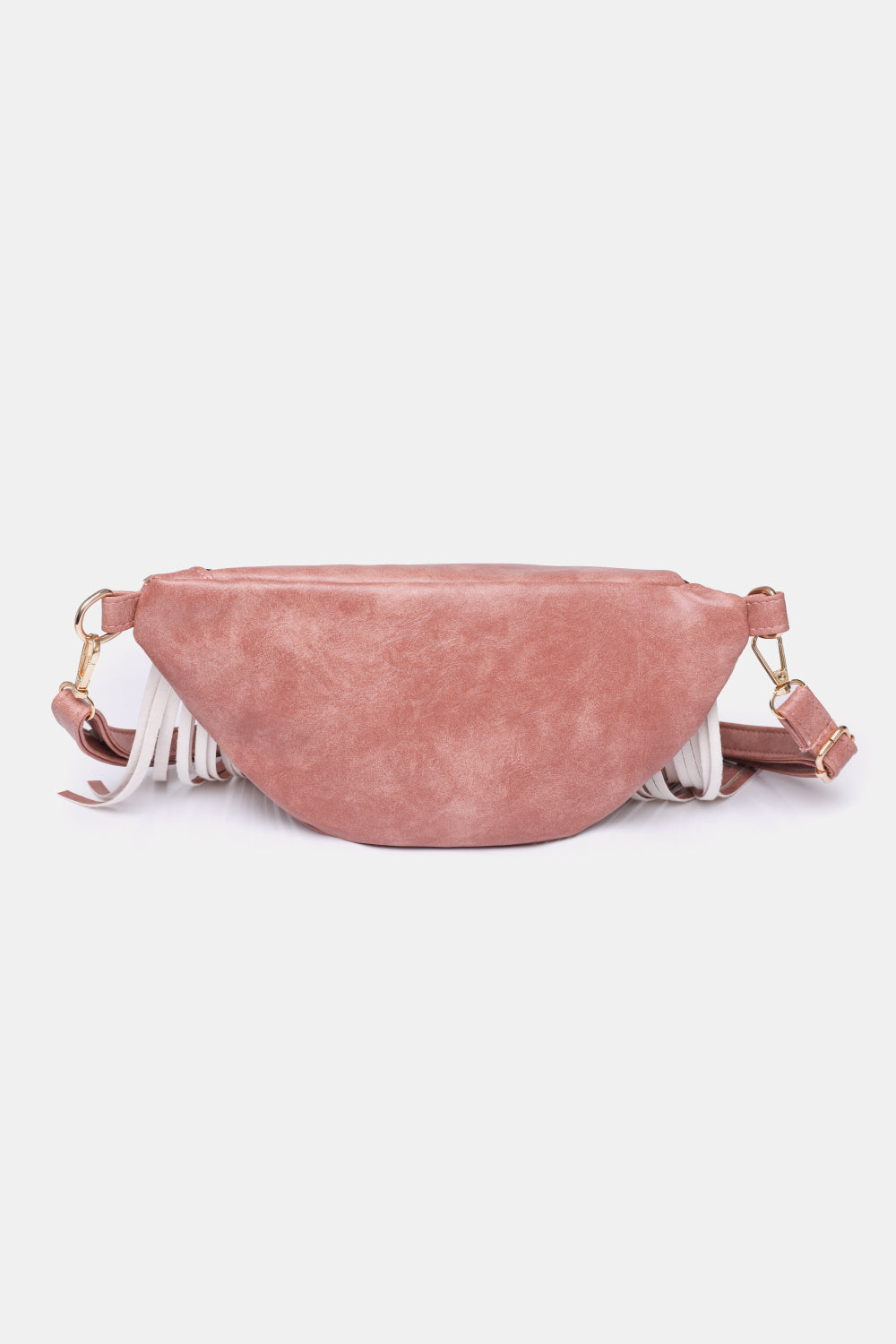 Fringed PU Leather Sling Bag  - Doll Fits