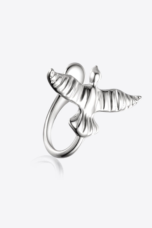 Bird-Shaped 925 Sterling Silver Single Cuff Earring  Earrings- Doll Fits