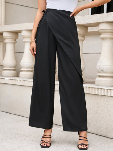 Tied Wide Leg Pants  Pants- Doll Fits
