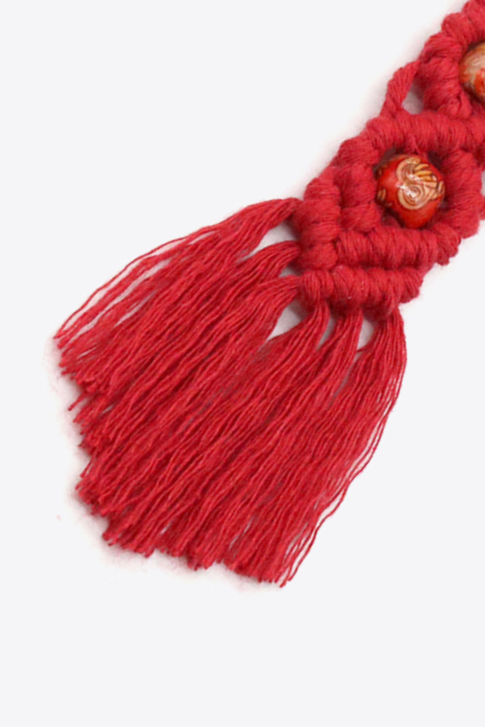 Assorted 4-Pack Handmade Macrame Fringe Keychain  Keychains- Doll Fits