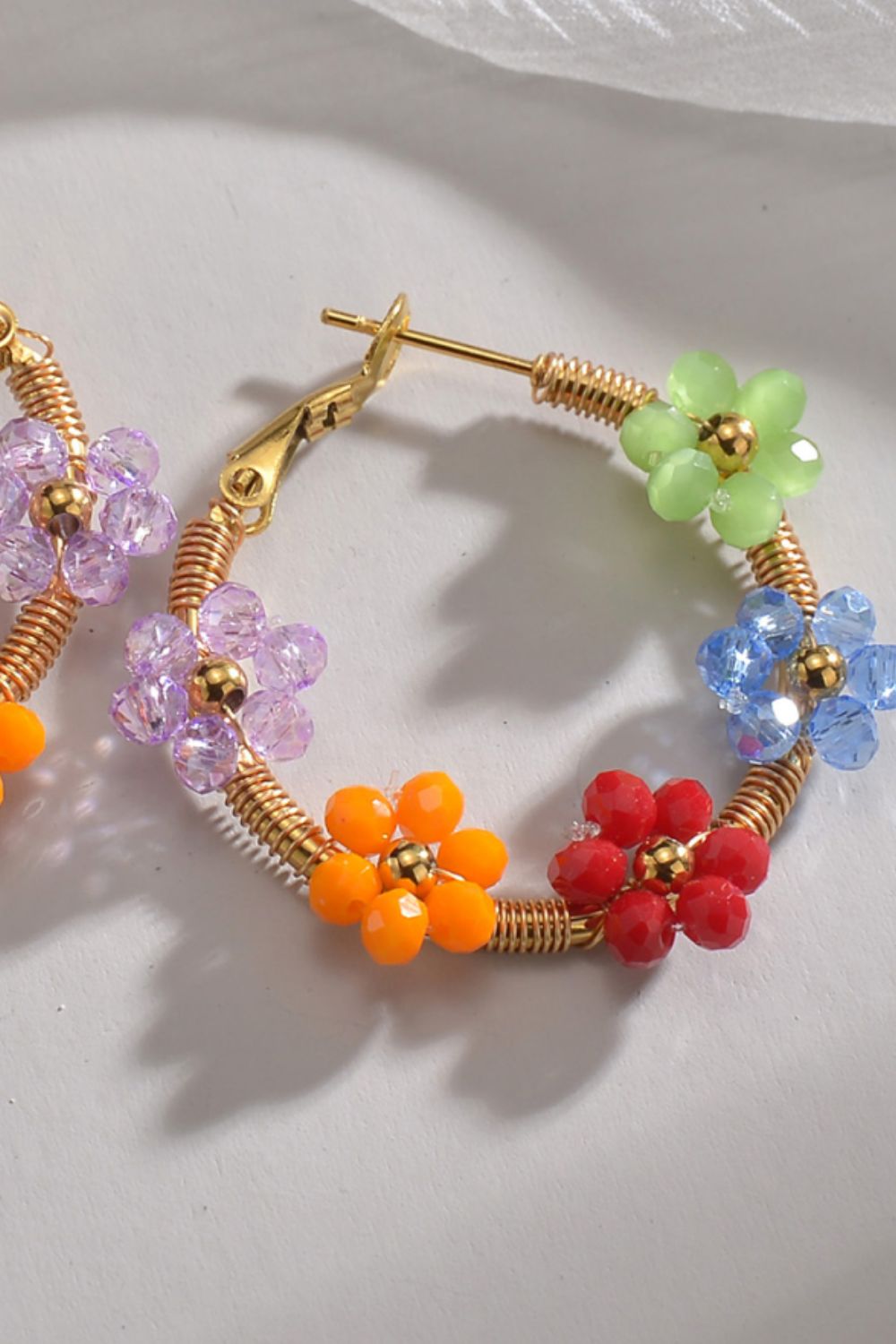 Flower Stainless Steel Earrings  Earrings- Doll Fits